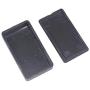 Zulkit 5Pcs Project Boxes ABS Plastic Electrical Project Case Power Junction Box Black 1.97 x 1.10 x 0.59 inch (50 x 28 x 15 mm)