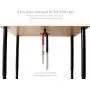 Headphone Stand with USB Charger COZOO Under Desk Headset Holder Mount with 3 Port USB Charging Station and iWatch Stand Smart Watch Charging Dock Dual Earphone Hanger Hook,UL Tested