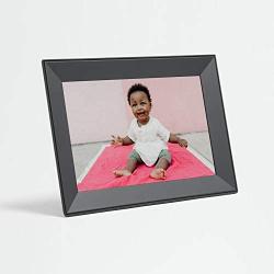 Aura Carver Smart Digital Picture Frame 10.1 Inch HD WiFi Cloud Digital Frame Free Unlimited Storage Easy Setup to Send Photos Remotely Via App More Secure Than Email