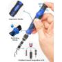 STREBITO Precision Screwdriver Sets 124 in 1 Magnetic Repair Kit with 110 Bits Electronics Tool Kit for Computer, PC, iPhone, Laptop, Cell Phone, MacBook, PS4, Nintendo, Xbox, Game Controller(Blue)