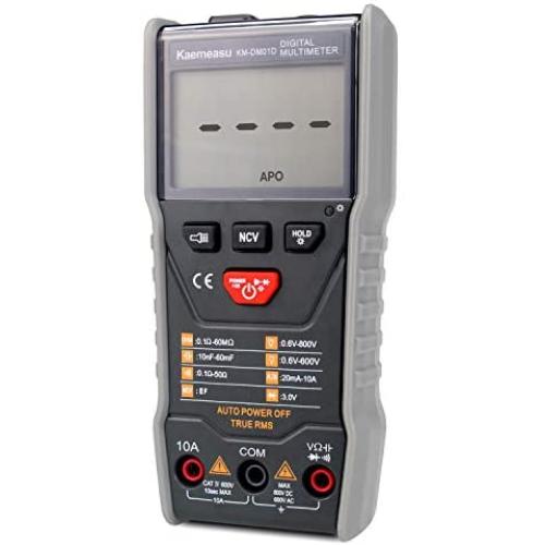 Intelligent Automatic Scanning Digital Multimeter, Pocket 3 5/6-digit DC/AC Voltage Current Capacitance Resistance NCV True RMS Diode Tester,Electronic Maintenance instrument Tools, KM-DM01D