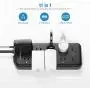Power Strip, POWERADD Surge Protector USB C Power Delivery 18W, 8 AC Outlets 3 USB Ports 1875W 1700J, Flat Plug, 6ft Extension Cord, Wall Mountable for Home, Office, Computer TV-Black Power Strip, POWERADD Surge Protector USB C Power Delivery 18W, 8 AC Outlets 3 USB Ports 1875W 1700J, Flat Plug, 6ft Extension Cord, Wall Mountable for Home, Office, Computer TV-Black