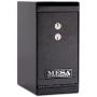 Mesa Safe Company Model MUC1K Undercounter Depository Safe with Dual Key Lock, Dark Gray