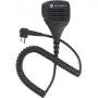 Motorola Original OEM PMMN4013 PMMN4013A Remote Speaker Microphone with 3.5mm Audio Jack, Coiled Cord & Swivel Clip, Intrinsically Safe