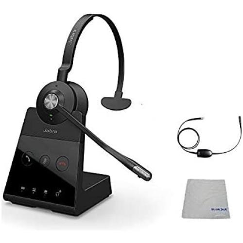 Polycom Compatible Jabra Engage 65 Wireless Headset Bundle with EHS Adapter, 9553-553-125-PLY | VVX and Soundpoint Phones, PC/MAC, USB, Teams, Skype for Business Polycom Compatible Jabra Engage 65 Wireless Headset Bundle with EHS Adapter, 9553-553-125-PLY | VVX and Soundpoint Phones, PC/MAC, USB, Teams, Skype for Business