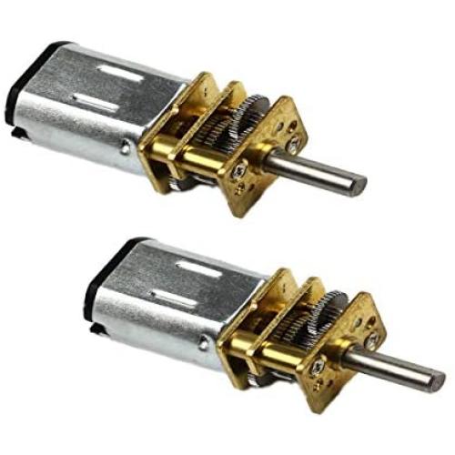 （2PCS）DC6V Micro Gear Motor DIY Toy Science Project Electric Reducer Mini Gear Reducer Motor 36mm Electric Reducer Mini Gear Reducer Motor 36mm (150RPM)