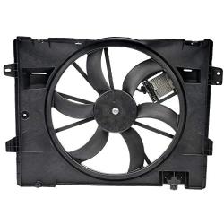 BOXI 621-353 Radiator Cooling Fan Assembly Replacement for 2005-2011 Lincoln Town Car / 2006-2011 Ford Crown Victoria / 2006-2011 Mercury Grand Marquis (ONLY fits 4.6L V8) Replaces 6W1Z8C607A 621380CU