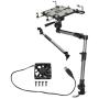 Mobotron MS-526 Heavy-Duty Laptop Mount + Screen Stabilizer+ Cooling Fan+ Supporting Brace