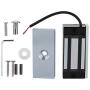 DC 12V Electromagnetic Locks Alluminum Electronic Magnetic Door Lock with 60kg Linear Pull for Access Control