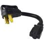 XUANHUA NEMA 14-50P to 6-20R 240V 20 Amp Welder Welding Dryer EV Charger Adaptor Power Cord Adapter Connector