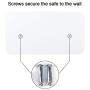 1.12 CF Biometric Fingerprint Safe Box - Safe Safety Box with Keys Jewelry Safe Box,Apply to Home Hotel Office