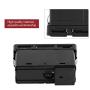 E46 Hazard Switch, Central Lock Switch High Sensitivity Door Central Locking Switch Universal Perfect Match for Cars