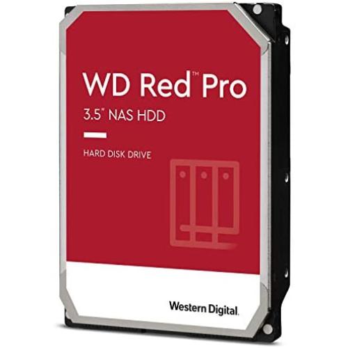 Western Digital 10TB WD Red Pro NAS Internal Hard Drive - 7200 RPM Class, SATA 6 Gb/s, CMR, 256 MB Cache, 3.5'' - WD102KFBX
