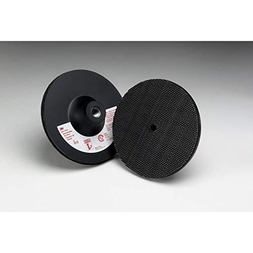 3M Disc Pad Holder - For Metal Grinding, Finishing, Surface Preparation - Use With Metalworking Power Tools - 5'' x 1/8'' x 3/8'', 5/8-11 Thread - 915