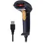 WoneNice USB Laser Barcode Scanner Wired Handheld Bar Code Scanner Reader Black