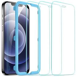 ESR Tempered-Glass Screen Protector for iPhone 12 Mini [3-Pack] [Easy Installation Frame] [Case-Friendly] Premium Tempered Glass Screen Protector for 12 Mini 2020, 5.4-Inch