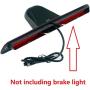 Misayaee HD 720p Third Roof top Mount Brake lamp Camera 3rd Brake Light Rear View Backup Camera for Transporter MB Mercedes Sprinter W906 2007-2018/VW Crafter Truck Vans 2007-2016