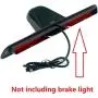 Misayaee HD 720p Third Roof top Mount Brake lamp Camera 3rd Brake Light Rear View Backup Camera for Transporter MB Mercedes Sprinter W906 2007-2018/VW Crafter Truck Vans 2007-2016