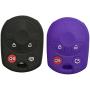 2Pcs Coolbestda Rubber Key Fob Cover Case Protector Skin Jacket Keyless Entry for Ford Escape Explorer Mustang Transit Fusion Focus Lincoln Navigator Zephyr