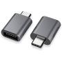 nonda USB C to USB Adapter(2 Pack),USB-C to USB 3.0 Adapter,USB Type-C to USB,Thunderbolt 3 to USB Female Adapter OTG for MacBook Pro2019,MacBook Air 2020,iPad Pro 2020,More Type-C Devices(Space Gray)
