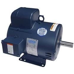 5 hp 1725rpm 184T Frame ODP 230 volts Leeson Electric Motor # 131537