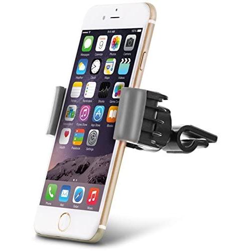 Aduro U-Grip Phone Car Mount (Air Vent) Swivel Universal Smartphone Holder for Your Car (Gray)