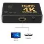 HDMI Switch 4k,GANA Intelligent 3-Port HDMI Switcher,Splitter, Supports 4K, Full HD1080p, 3D with IR Remote