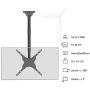 TV Ceiling Mount Adjustable Bracket Fits Most LED, LCD, OLED and Plasma Flat Screen Display 26 to 65 Inch, up to 110 Lbs, VESA 400x400mm (CM2665), Black by WALI