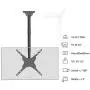 TV Ceiling Mount Adjustable Bracket Fits Most LED, LCD, OLED and Plasma Flat Screen Display 26 to 65 Inch, up to 110 Lbs, VESA 400x400mm (CM2665), Black by WALI