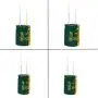 16V 25V 35V Electrolytic Capacitor 820uF 1800uF Low ESR Capacitors Assortment Kit Used in Electronic Toys Monitors Stereos Game Consoles