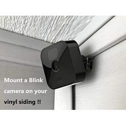 Vinyl Siding Hooks for All-New Blink Outdoor Camera, No-Hole Needed Outdoor Siding Clips for Mounting Blink Outdoor Security Camera System, Stainless Steel Siding Mount (12 Pack)