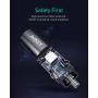 AUKEY Car Charger Compatible with iPhone 12/12 Mini/12 Pro/12 Pro Max,30W USB C Car Charger with Metal Dual Port,Fast Car Charger Adapter with PPS&QC 3.0 and Mini Flush Fit for iPad, Samsung,Google