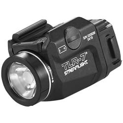 Streamlight 69420 Tlr-7 Low Profile Rail Mounted Tactical Light, Black - 500 Lumens