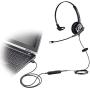 USB Headset with Noise Cancelling Microphone and Volume Controller for Conference Calls Softphone Conversation Clear Chat Online Course etc