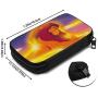 Hxuedan Lion King The Data Cable Storage Bag is A Portable and Independent Design SuitableVFor Travelers to Place The Data Cable, Earphone and Electronic Product Data Cable Storage Bag