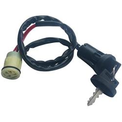 shamofeng Ignition Key Switch for Honda TRX350TE TRX420 Rancher Foreman 500