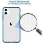 JETech Case for iPhone 11 (2019), 6.1-Inch, Shockproof Bumper Cover, Anti-Scratch Clear Back (Blue)