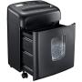 Shredder for Home Office, Bonsaii Micro Cut Paper and Credit Card Shredder, 8 Sheet Paper Shredder with 4 Gallons Transparent Window, Black (C206-D)
