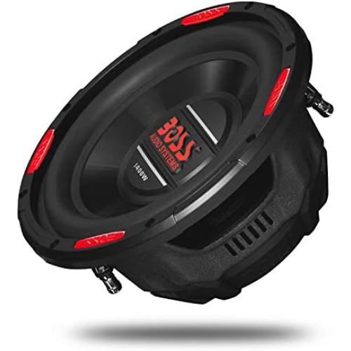 BOSS Audio Systems AR100DVC 10 Inch Car Subwoofer - 1400 Watts Maximum Power, Dual 4 Ohm Voice Coil, Sold Individually
