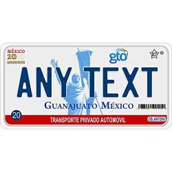 Guanajuato Mexico Placas License Plate