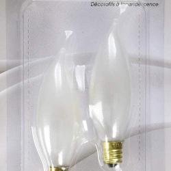 Satco Products S3777 120-Volt 15CA8 Candelabra Base Frosted Light Bulb