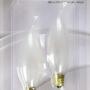Satco Products S3777 120-Volt 15CA8 Candelabra Base Frosted Light Bulb