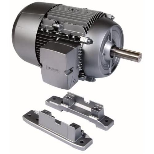Siemens 1LE21111AA314AA3 2-HP 3600 Rpm 230/460-volt 145t General Purpose Electric Motor Nema Above Premium Efficient Aluminum Frame, Copper Rotor