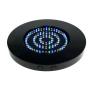 Fortune Products LB-RGBW-10B Super Bright 80 LED Light Base, 10 1/4'' Diameter, 1'' Height, Multi-Color Black Body