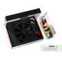 Noctua NF-F12 PWM chromax.Black.swap, Premium Quiet Fan, 4-Pin (120mm, Black)