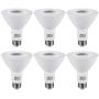 TORCHSTAR PAR30 Dimmable LED Spotlight Bulbs, Long Neck, CRI90+, 12W (75W Eqv.), UL & Energy Star Listed, E26 Standard Base, 840Lm, 5000K Daylight, for Recessed Trim Lighting, Track Light, Pack of 6