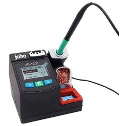 Jabe UD-1200 Intelligent Lead-Free Soldering Station with 2.5S Rapid Heating Dual Channel Power Supply Heating System for Phone PCB Soldering Repair - 110V