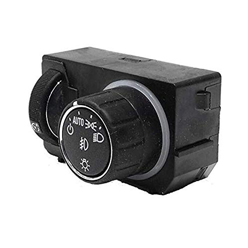 Car Headlight Switch Adjustment Control Knob 84448511 Replacement for Chevrolet Silverado Suburban 2015-2020 for GMC Yukon Sierra 2015-2020 84154108 23187804