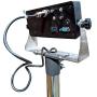 PEC Washdown Stainless Steel Bench Scale, Lb/Kg/Oz Switchable, 0.05lb Readability, 800lbs 16''x20''