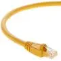 InstallerParts Ethernet Cable CAT6A Cable UTP Booted 1 FT - Yellow - Professional Series - 10Gigabit/Sec Network/High Speed Internet Cable, 550MHZ InstallerParts Ethernet Cable CAT6A Cable UTP Booted 1 FT - Yellow - Professional Series - 10Gigabit/Sec Network/High Speed Internet Cable, 550MHZ